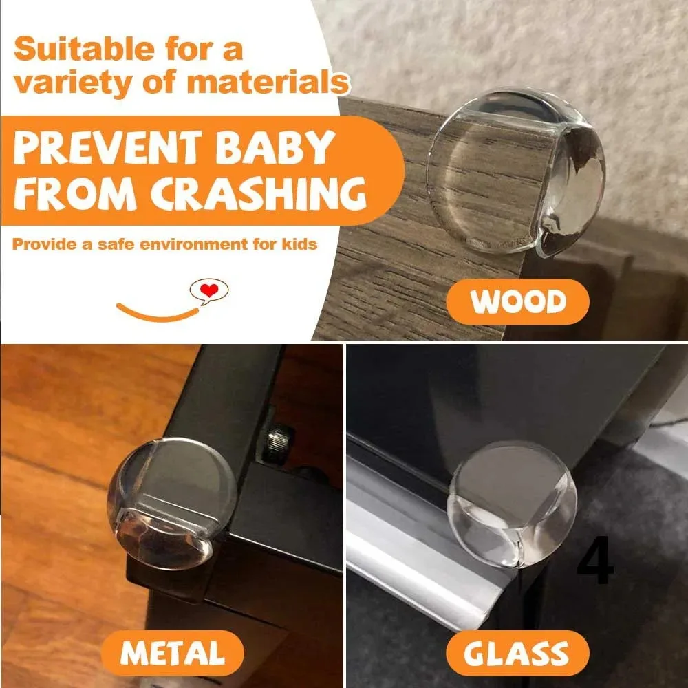 4Pcs Furniture Corner Guards Table Silicone Protection Cover Anticollision Edge & Corner Guards For Child Baby Safety
4Pcs Furniture Corner Guards Table Silicone Protection Cover Anticollision Edge & Corner Guards For Child Baby Safety