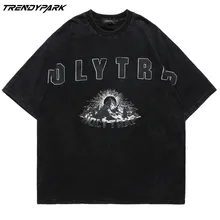 Oversized T-shirt Vintage Washed Grey O-neck Cotton Men's Clothing Harajuku Streetwear Casual Short Sleeve Hip Hop Men T-shirt
Oversized T-shirt Vintage Washed Grey O-neck Cotton Men's Clothing Harajuku Streetwear Casual Short Sleeve Hip Hop Men T-shirt