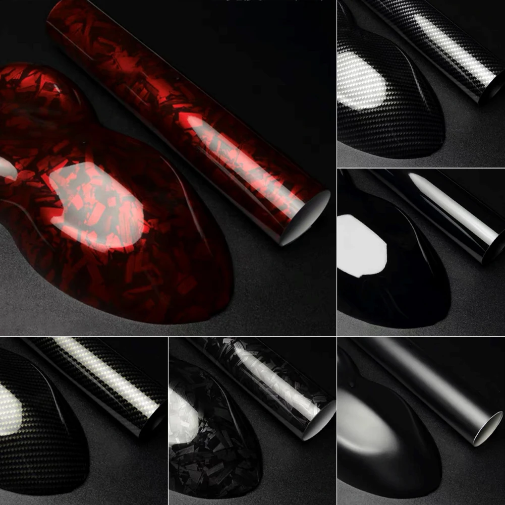 Red Silver Gloss PET Forged Carbon Fiber Vinyl Wrap Sticker With Air Release Technology DIY PET Cover Roll For VW Tesla BMW
Red Silver Gloss PET Forged Carbon Fiber Vinyl Wrap Sticker With Air Release Technology DIY PET Cover Roll For VW Tesla BMW