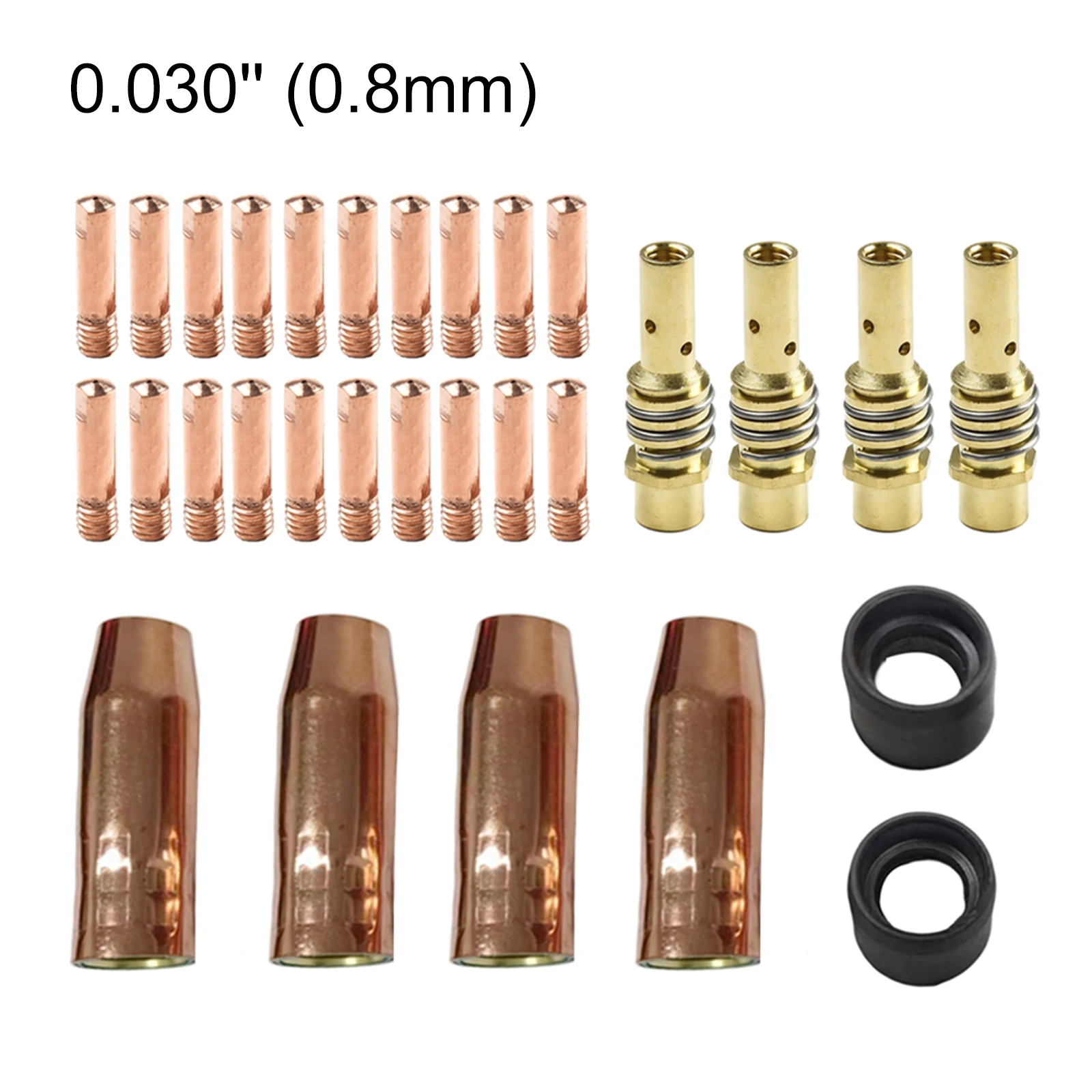Fit MIG Welding Torch Accessory Kit Contact Tips Fit MIG Welding Torch Gas Diffusers Gas Nozzles Heat Resistance
Fit MIG Welding Torch Accessory Kit Contact Tips Fit MIG Welding Torch Gas Diffusers Gas Nozzles Heat Resistance