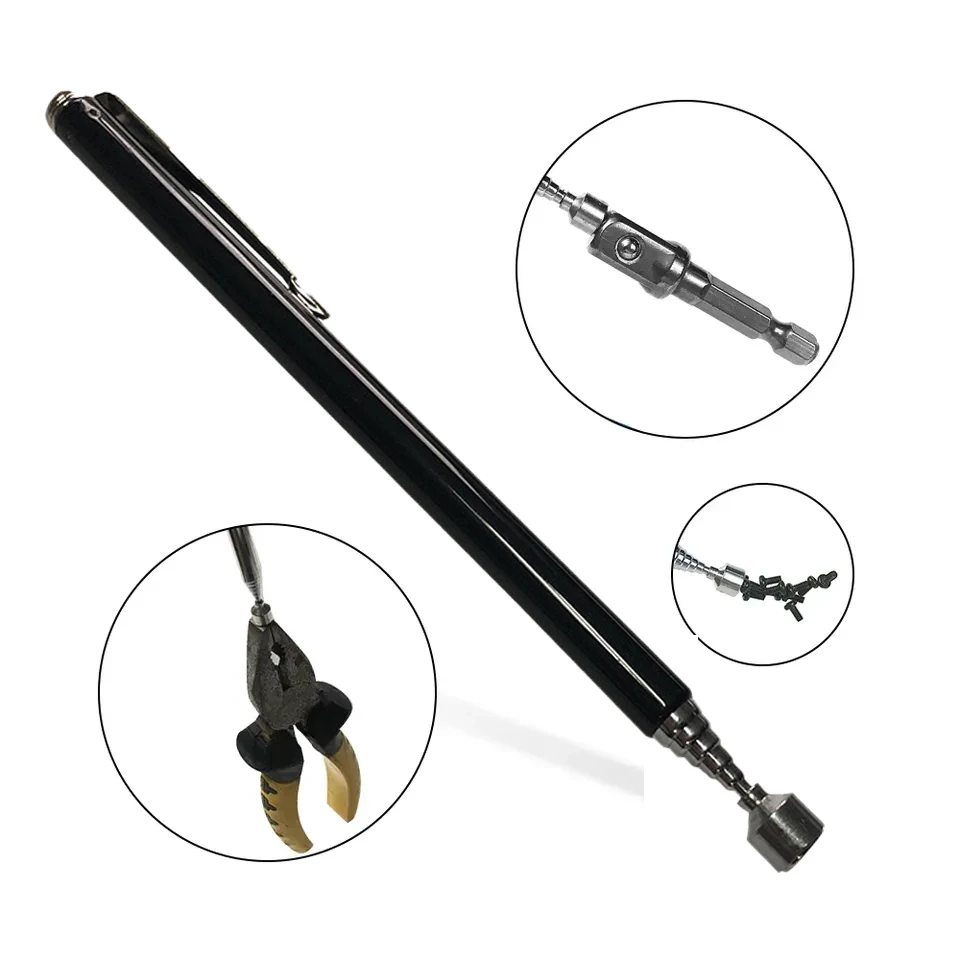 Mini Portable Telescopic Magnetic Magnet Pen Handy Tool Capacity For Picking Up Nut Bolt Extendable Pickup Rod Stick
Mini Portable Telescopic Magnetic Magnet Pen Handy Tool Capacity For Picking Up Nut Bolt Extendable Pickup Rod Stick