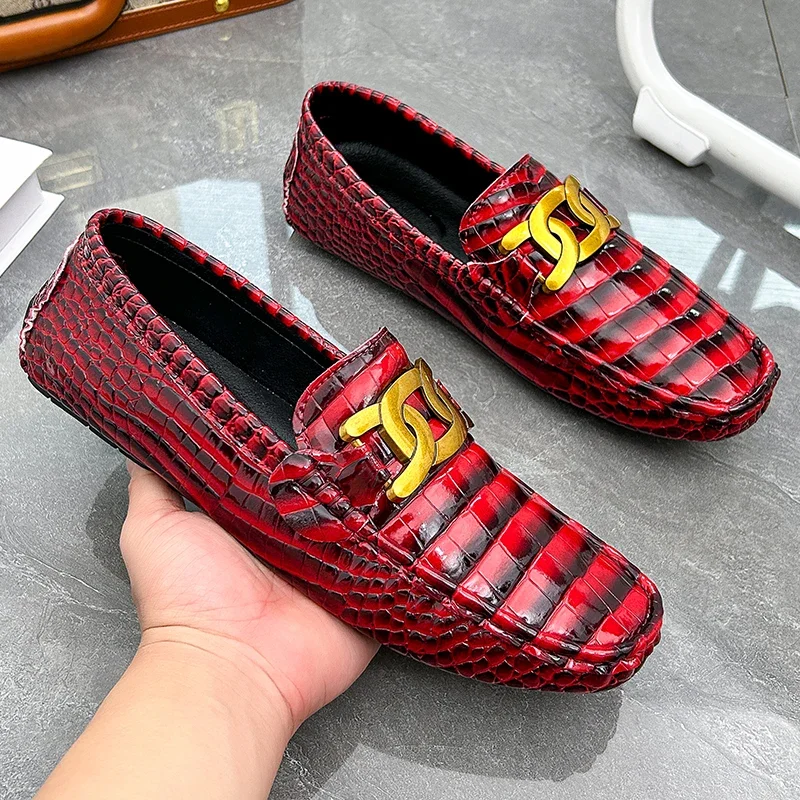 

YRZL Loafers Shoes Men Loafers Shoes 2024 Summer Fashion Shoes Men High Quality PU Leather Man Classic Comfy Casual Men Loafers
