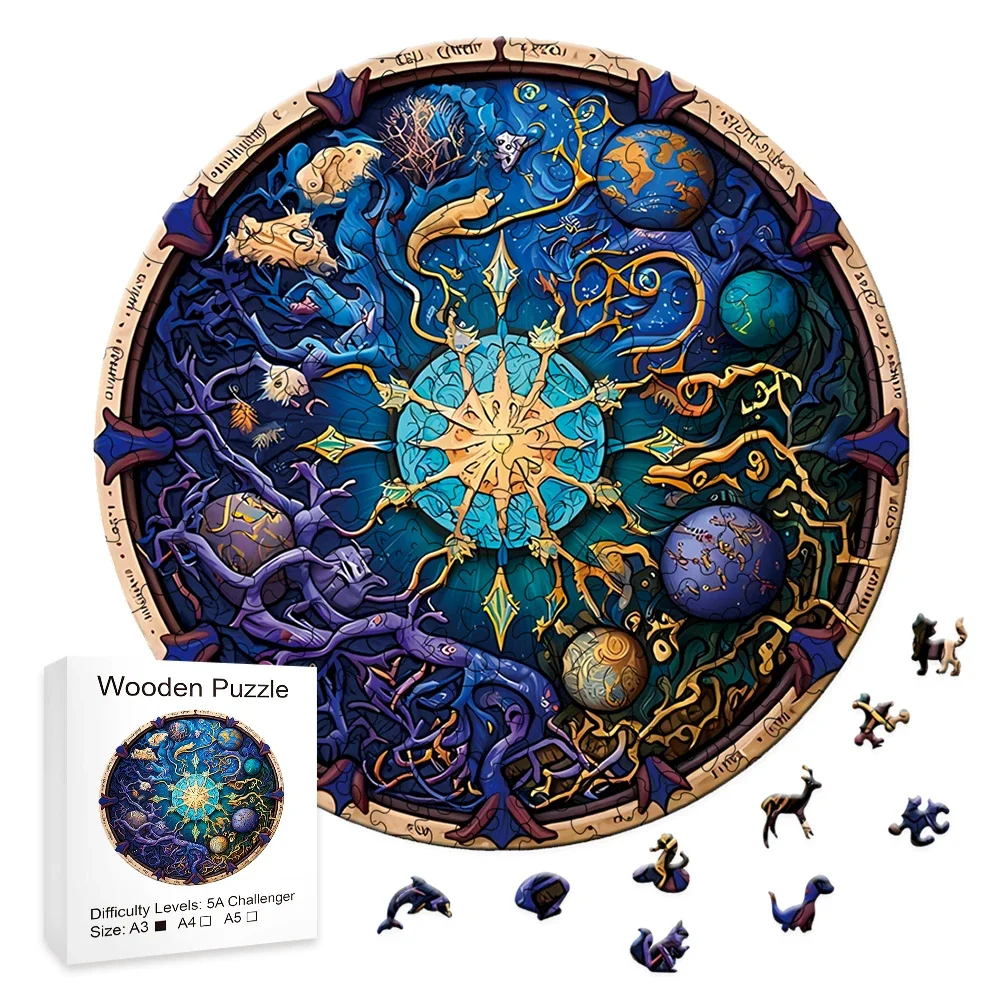 Unique Yin Yang Wooden Jigsaw Puzzle Perfect Gift For Adults And Kids To Stimulate Mind And Reduce Stress , Educational Toys
Unique Yin Yang Wooden Jigsaw Puzzle Perfect Gift For Adults And Kids To Stimulate Mind And Reduce Stress , Educational Toys