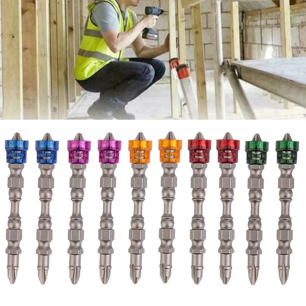10pcs Magnetic Screwdriver Bit Alloy Steel Cross Double-Headed Drill Bit 65mm Replacement Of Screwdriver Head Accessories
10pcs Magnetic Screwdriver Bit Alloy Steel Cross Double-Headed Drill Bit 65mm Replacement Of Screwdriver Head Accessories