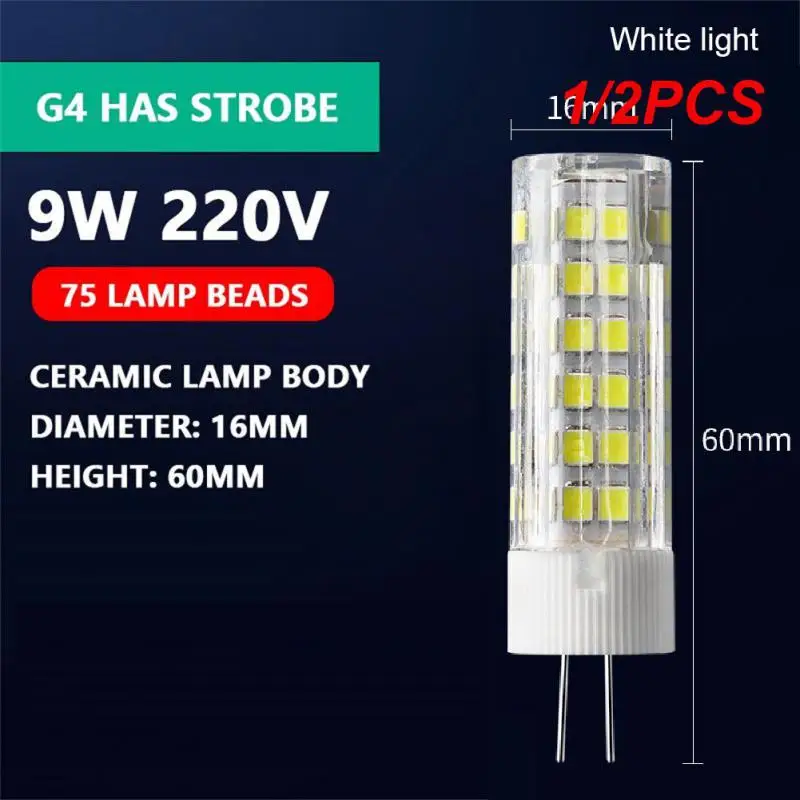 

1/2PCS lot LED G9 E14 3W 5W 7W 9W Light Bulb 220V LED Lamp SMD2835 Spotlight Chandelier Replace Halogen Lamps Cold/Warm White