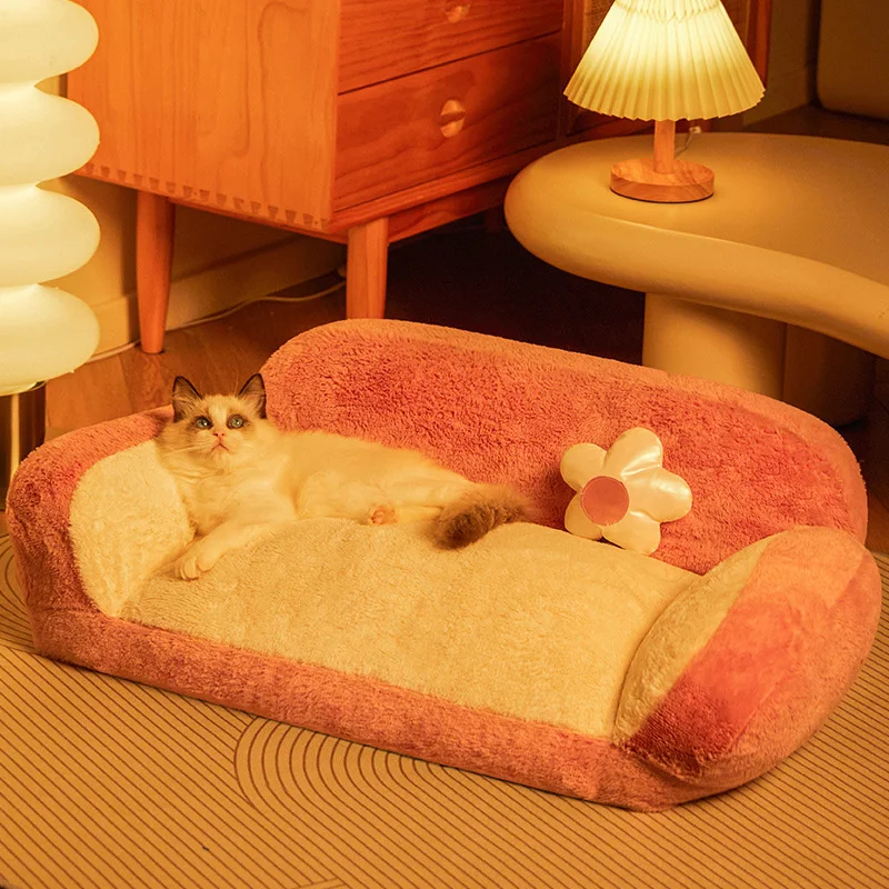 Pet Bed Cat Beds Soft Sofa Cushion Dog Mat Luxury Dog House Sleeping Bag Detachable Non-slip Kitten Pet Supplies cama gato CW137
Pet Bed Cat Beds Soft Sofa Cushion Dog Mat Luxury Dog House Sleeping Bag Detachable Non-slip Kitten Pet Supplies cama gato CW137