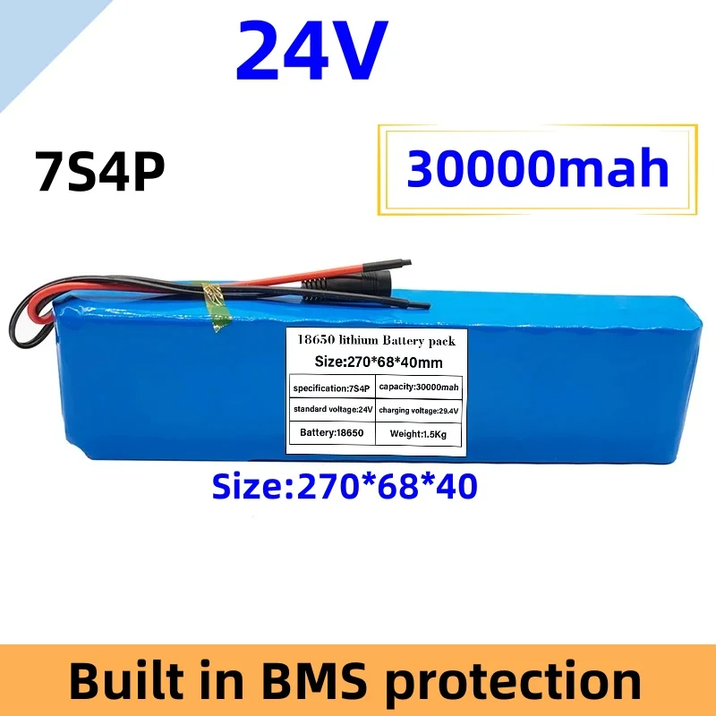 Original 7s4p 30000 MAH electric scooter lithium-ion battery pack 29.4V 18650 rechargeable battery+charger+free shipping
Original 7s4p 30000 MAH electric scooter lithium-ion battery pack 29.4V 18650 rechargeable battery+charger+free shipping