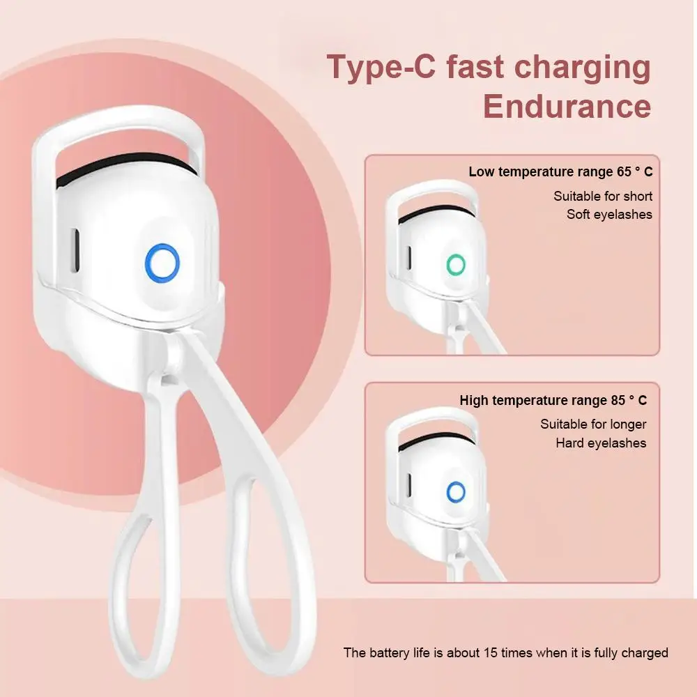 1pcs Heated Eyelashes Curler USB Rechargeable Electric Eyelash Curlers Quick Heating & Long-Lasting Curling Eyelash Curler
1pcs Heated Eyelashes Curler USB Rechargeable Electric Eyelash Curlers Quick Heating & Long-Lasting Curling Eyelash Curler
