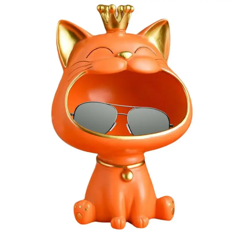Lucky Cat Statue Sculpture Table Decoration Miniature Figurine Sundries Storage Box Modern Living Room Desk Home Decor
Lucky Cat Statue Sculpture Table Decoration Miniature Figurine Sundries Storage Box Modern Living Room Desk Home Decor