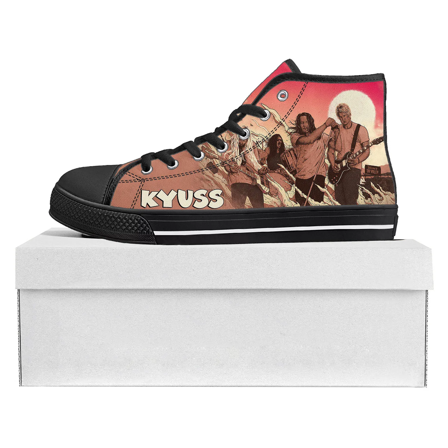 Kyuss Metal Rock Band High Top High Quality Sneakers Mens Womens Teenager Canvas Sneaker Casual Couple Shoes Custom Shoe Black
Kyuss Metal Rock Band High Top High Quality Sneakers Mens Womens Teenager Canvas Sneaker Casual Couple Shoes Custom Shoe Black
