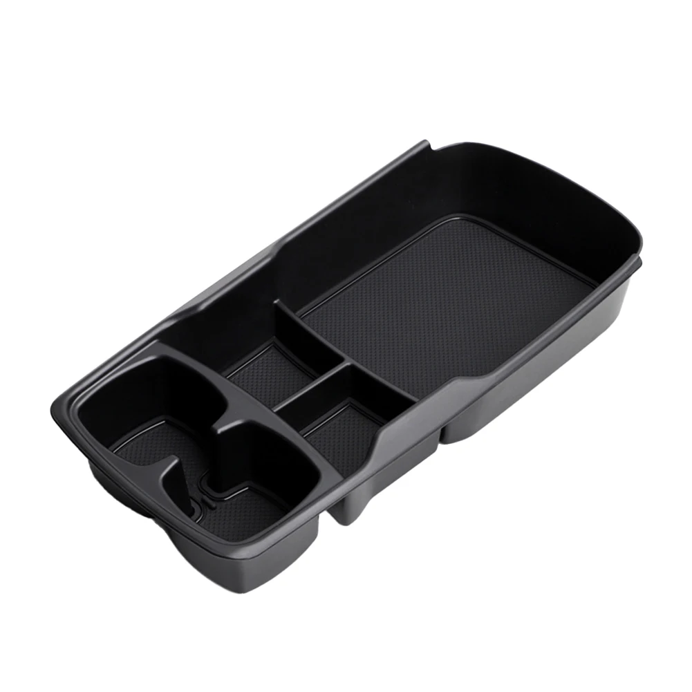 

Черный подлокотник для центральной консоли Kia EV6 2021-2024, органайзер, лоток, авто подлокотник, контейнер для хранения, пластик ABS