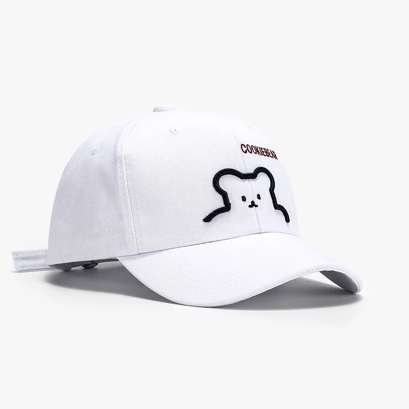 Cotton cartoon hat Spring summer breathable soft cap men's outdoor sun protection Korean cute bear baseball cap
Cotton cartoon hat Spring summer breathable soft cap men's outdoor sun protection Korean cute bear baseball cap