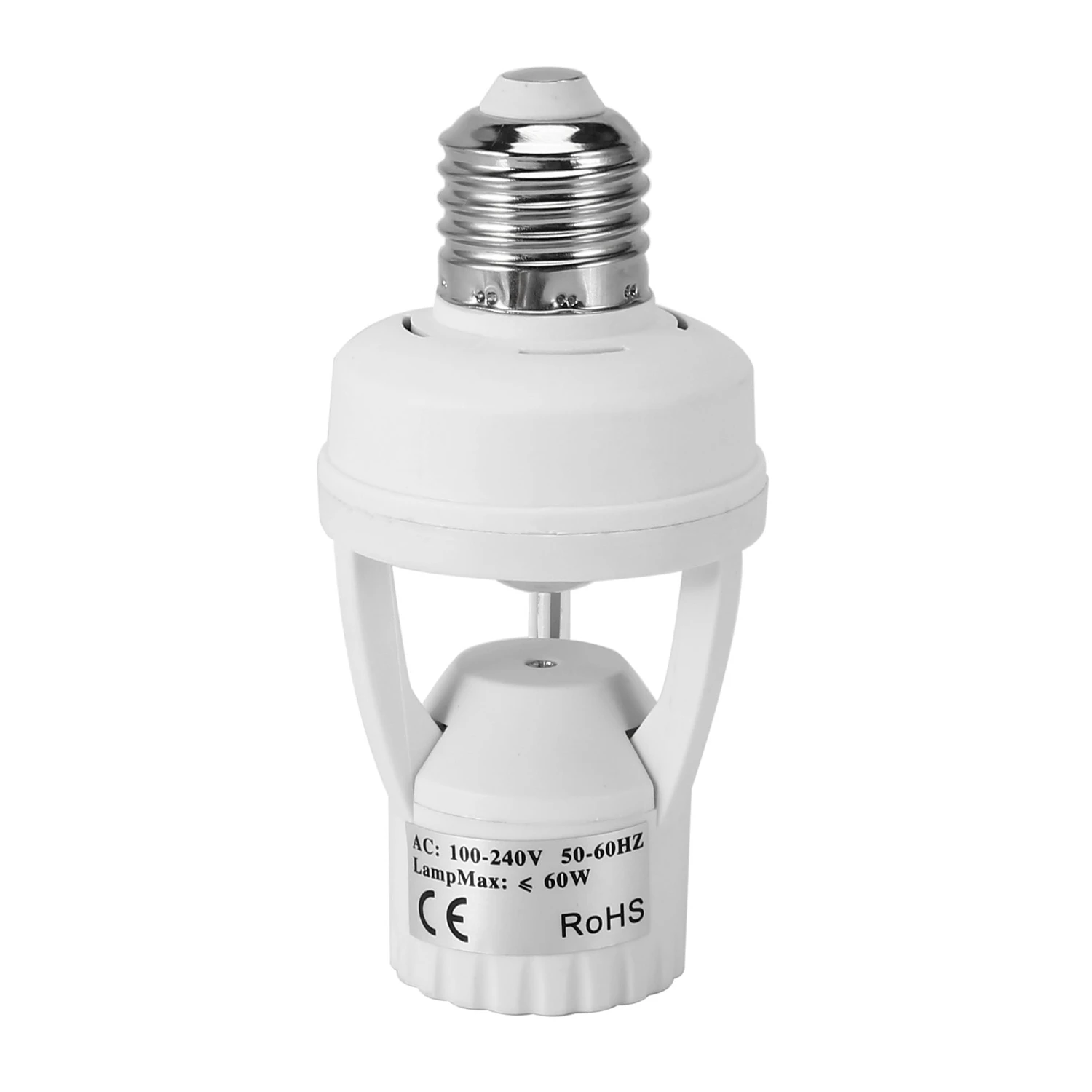 AC 110-220V Pir Induction Motion Sensor IR Infrared Human E27 Plug Socket Switch Base Led Bulb Lamp Holder
AC 110-220V Pir Induction Motion Sensor IR Infrared Human E27 Plug Socket Switch Base Led Bulb Lamp Holder
