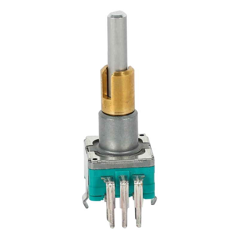 

6X EC11EBB24C03 Dual Axis Encoder With Switch 30 Positioning Number 15 Pulse Point Handle 25Mm