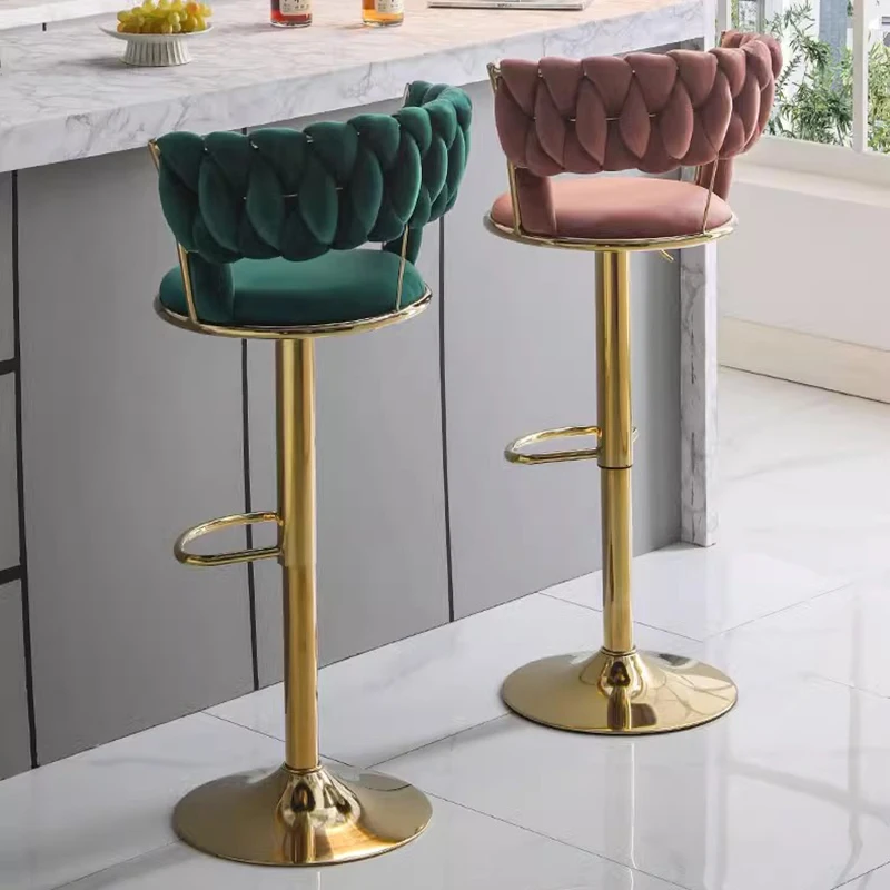 Luxury Gold Counter Modern Bar Stool Designer Throne Living Room Accent Chairs Make Up Nordic Cadeira De Manicure Bar Furniture
Luxury Gold Counter Modern Bar Stool Designer Throne Living Room Accent Chairs Make Up Nordic Cadeira De Manicure Bar Furniture