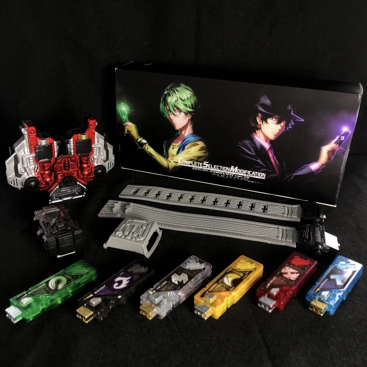 

Masked Rider W Belt DX Memory Kamen Knight Double Drive CSM Action Figures Anime Figure Collect Boy Toy Anime Peripherals Figure