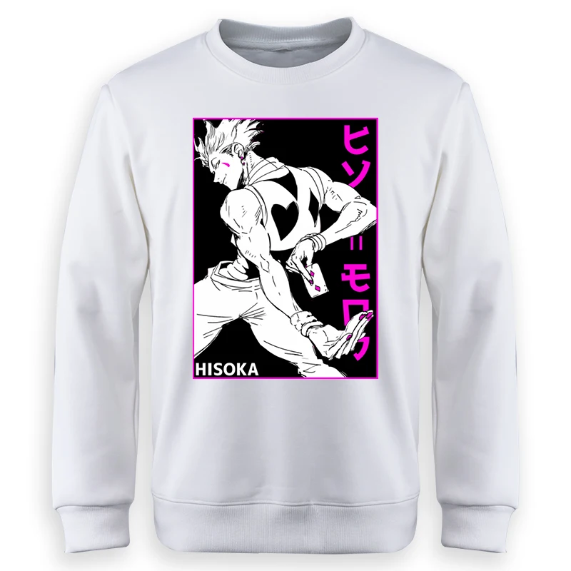 Hunter X Hunter Mens Anime Sweatshirt Japan Manga Killua Hisoka Graphic Hoodie Sweater Round Neck Fleece Long Sleeve Sportswear
Hunter X Hunter Mens Anime Sweatshirt Japan Manga Killua Hisoka Graphic Hoodie Sweater Round Neck Fleece Long Sleeve Sportswear