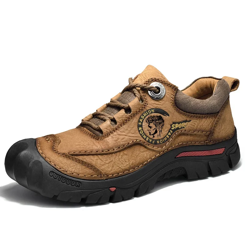 Fashion Outdoor Men's Shoes Casual Hiking Shoes Men Genuine Leather Travel Climbing Camping Footwear Brand Comfortable Sneakers
Fashion Outdoor Men's Shoes Casual Hiking Shoes Men Genuine Leather Travel Climbing Camping Footwear Brand Comfortable Sneakers