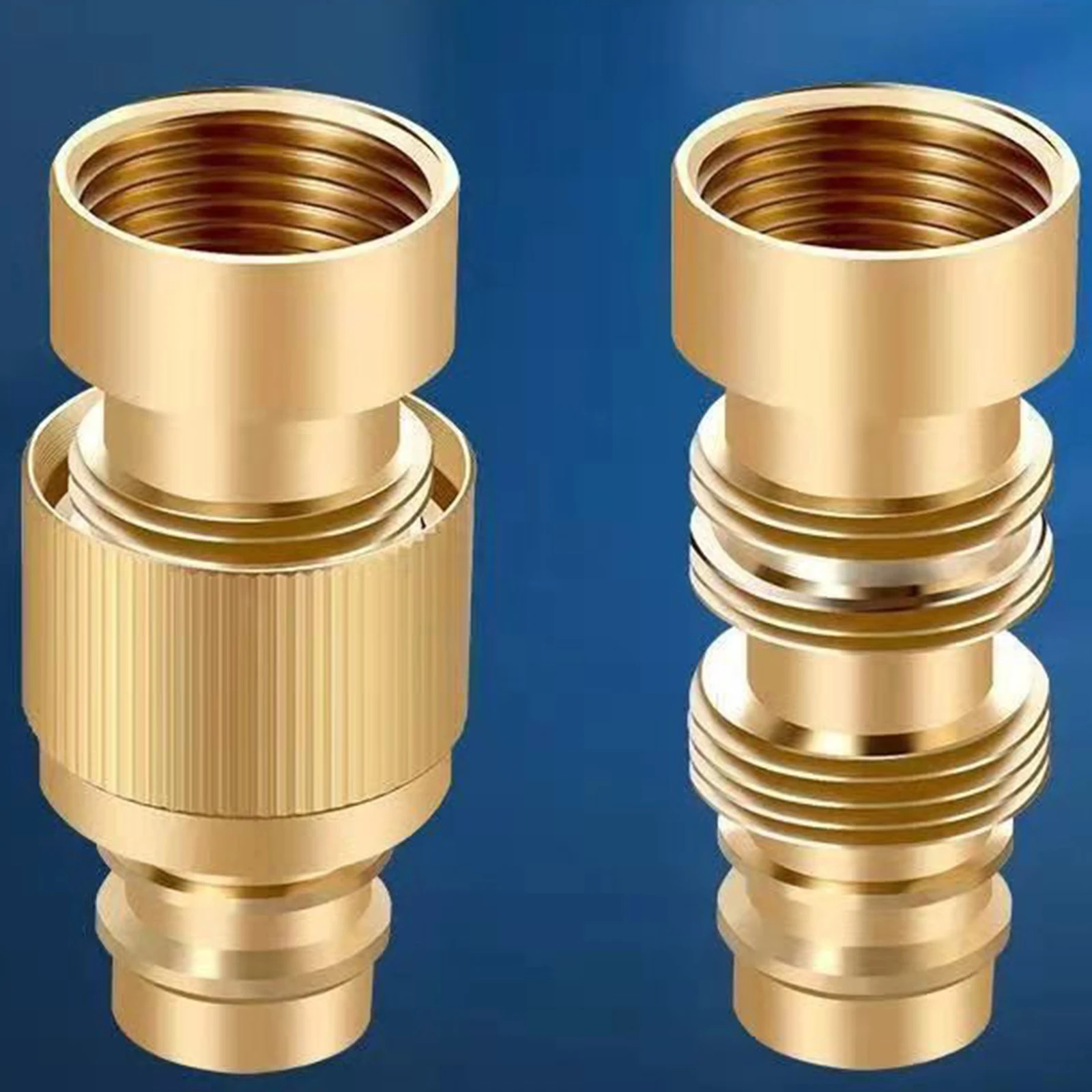 2pcs/set Faucet Nipple Nozzle High Pressure Sprinkler Garden Hose Sprayer Head Copper Quick Connector Water Pipes Interface Nut
2pcs/set Faucet Nipple Nozzle High Pressure Sprinkler Garden Hose Sprayer Head Copper Quick Connector Water Pipes Interface Nut
