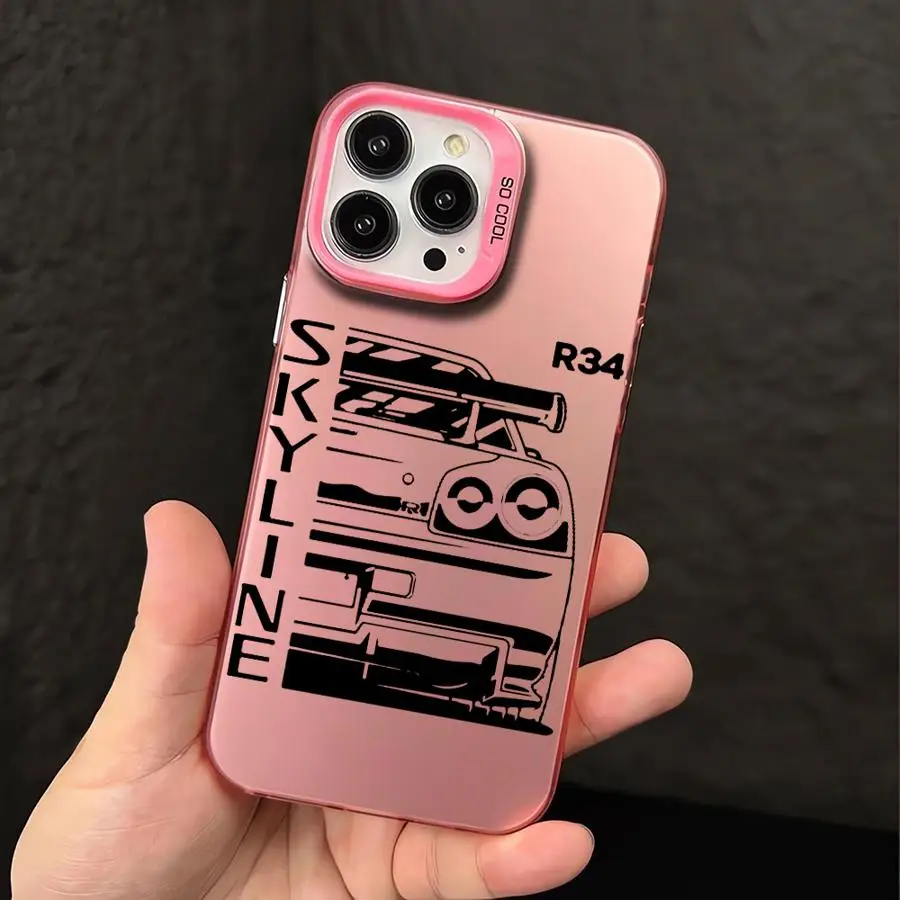 JDM Dream Car Phone Case For IPhone 16 15 14 13 12 11 Pro Max X XR XS 7 8 Plus Mini SE 2020 2022 Sports Car JDM Dream Car Phone Case For IPhone 16 15 14 13 12 11 Pro Max X XR XS 7 8 Plus Mini SE 2020 2022 Sports Car