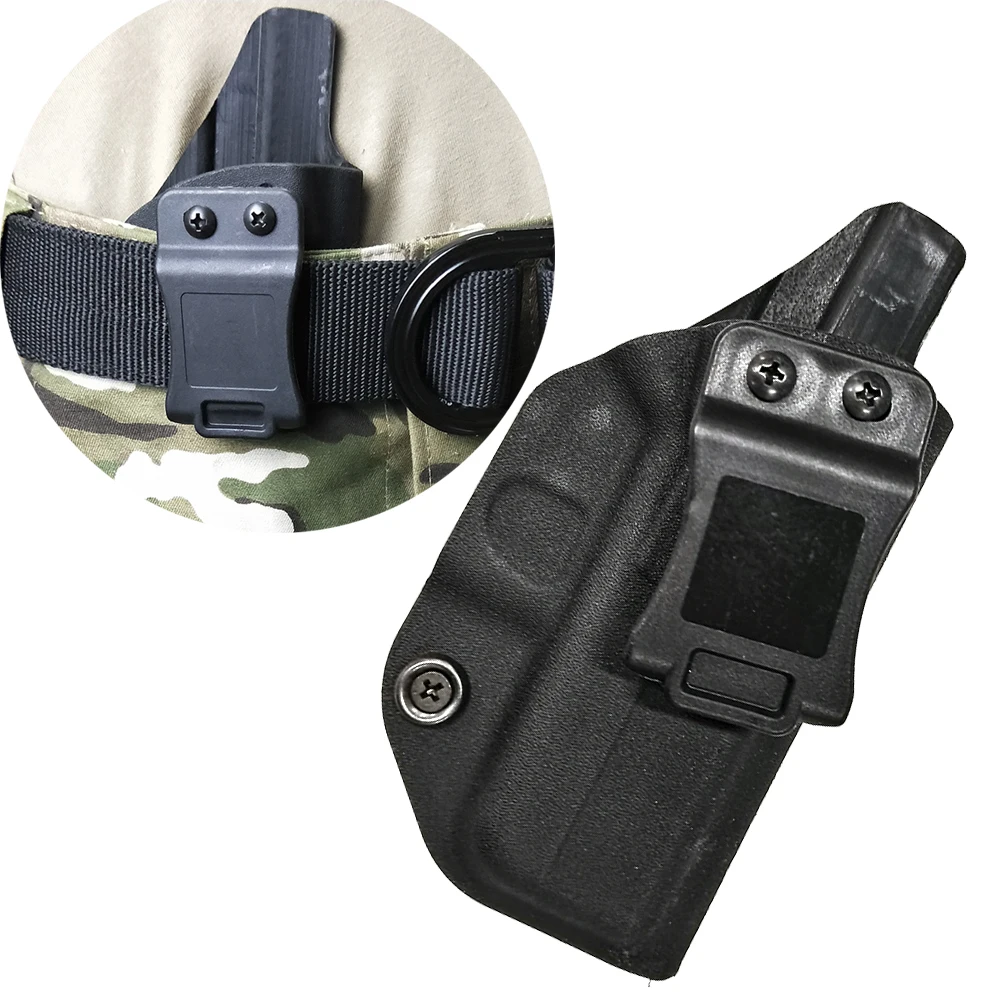 IWB Concealed Gun Case Tactical KYDEX Gun Holster For Glock 43 Glock 43X Airsoft Pistol Holster Right Hand
IWB Concealed Gun Case Tactical KYDEX Gun Holster For Glock 43 Glock 43X Airsoft Pistol Holster Right Hand