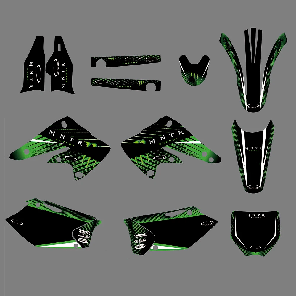 Наклейка для Kawasaki KX250F 2004 2005/графическая наклейка для мотоцикла Kawasaki KXF250 KXF 250 KX 250F
Наклейка для Kawasaki KX250F 2004 2005/графическая наклейка для мотоцикла Kawasaki KXF250 KXF 250 KX 250F
