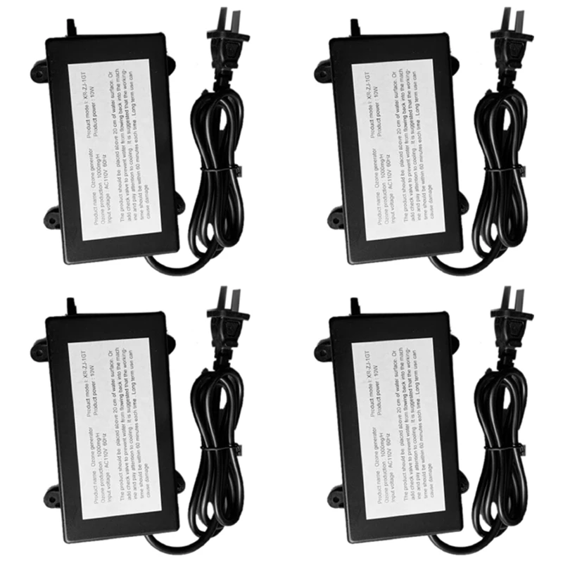 AD-4X Ozone Generator 1000Mg Ozonizer Water Air Purifier Cleaner Treatment Fruit Vegetable Fish Tank ,US Plug
AD-4X Ozone Generator 1000Mg Ozonizer Water Air Purifier Cleaner Treatment Fruit Vegetable Fish Tank ,US Plug