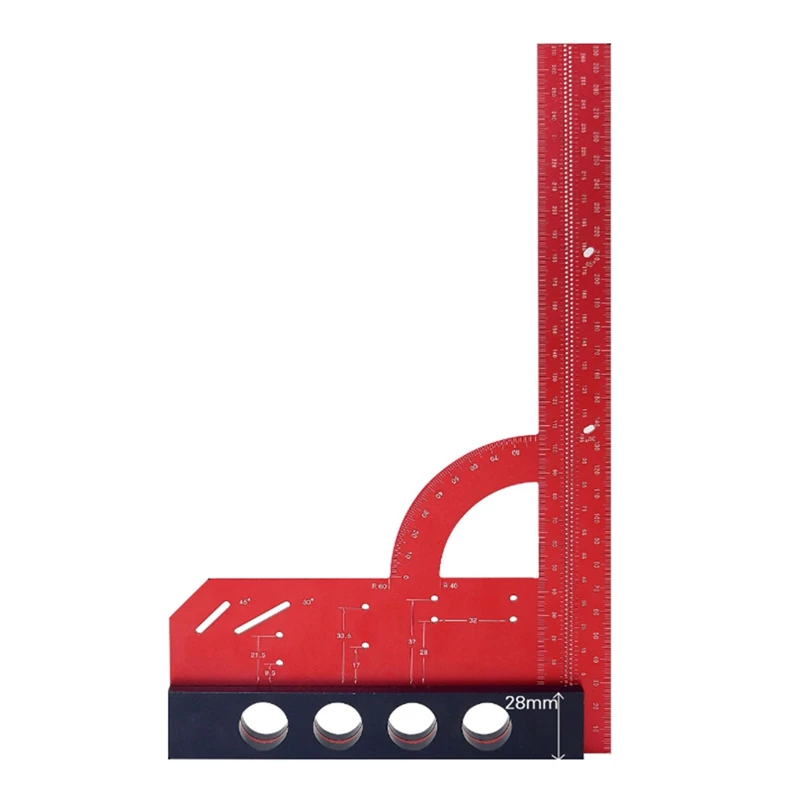 300Mm Universal Angle Ruler Multifunctional Try Square Woodworking Scriber Marking Ruler For Measuring Guide Cutting
300Mm Universal Angle Ruler Multifunctional Try Square Woodworking Scriber Marking Ruler For Measuring Guide Cutting