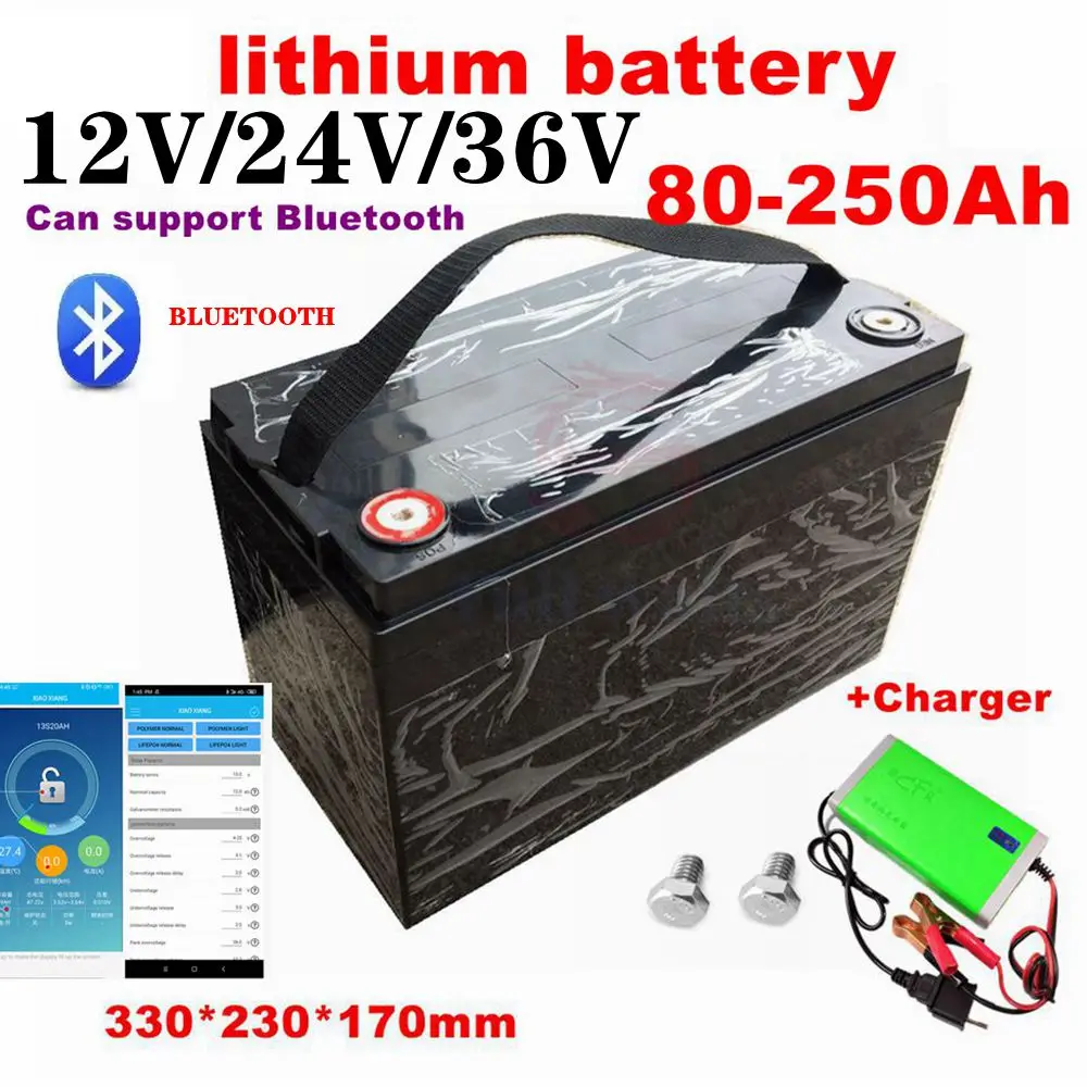 Литий-ионная батарея 12 в 250 А/ч 200 А/ч 150 А/ч 24 в 100 А/ч 80 а/ч 36 в 80 а/ч 60 А/ч для троллинга двигателя лодки Rv автодома + зарядное устройство
Литий-ионная батарея 12 в 250 А/ч 200 А/ч 150 А/ч 24 в 100 А/ч 80 а/ч 36 в 80 а/ч 60 А/ч для троллинга двигателя лодки Rv автодома + зарядное устройство