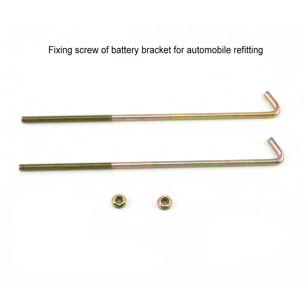 2 Pieces Car Battery Holder Screw Replacement Modified Universal Upgrading Adjustable Automotive Fixing Screws
2 Pieces Car Battery Holder Screw Replacement Modified Universal Upgrading Adjustable Automotive Fixing Screws