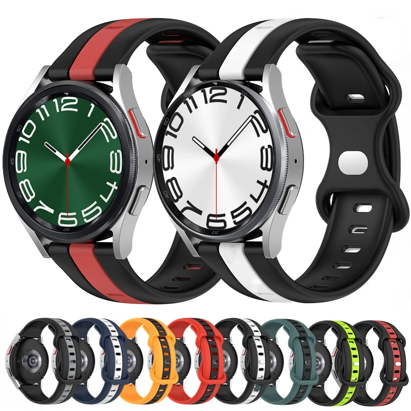 20mm 22mm Silicone Strap For Samsung Galaxy Watch 6/5/4 Gear S3 Huawei Watch 4 GT3 Pro Sports Bracelet Wristband Amazfit GTS/GTR
20mm 22mm Silicone Strap For Samsung Galaxy Watch 6/5/4 Gear S3 Huawei Watch 4 GT3 Pro Sports Bracelet Wristband Amazfit GTS/GTR