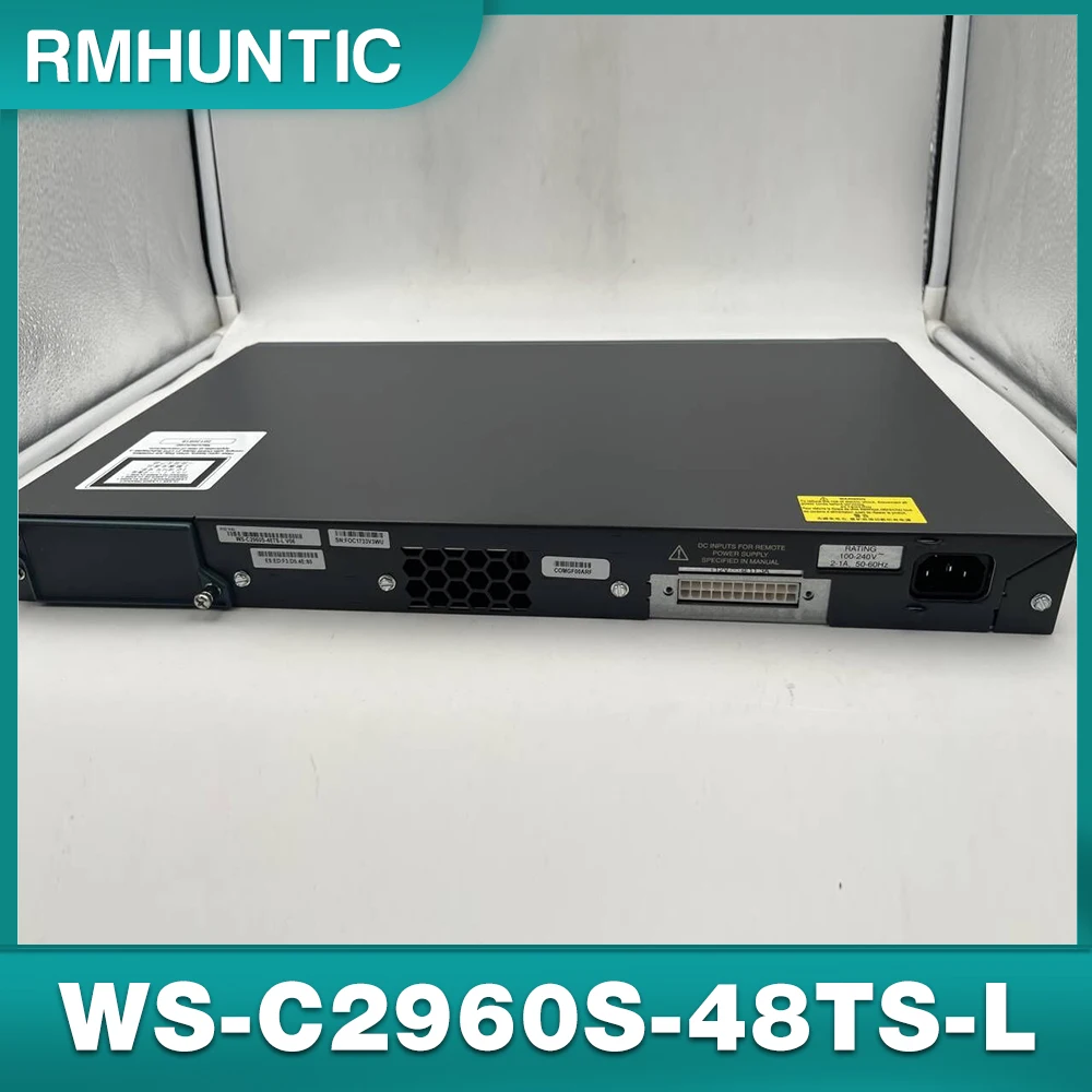 Новый сетевой коммутатор, 48 портов, гигабитный 4SFP, управление оптическим портом для CISCO WS-C2960S-48TS-L
Новый сетевой коммутатор, 48 портов, гигабитный 4SFP, управление оптическим портом для CISCO WS-C2960S-48TS-L