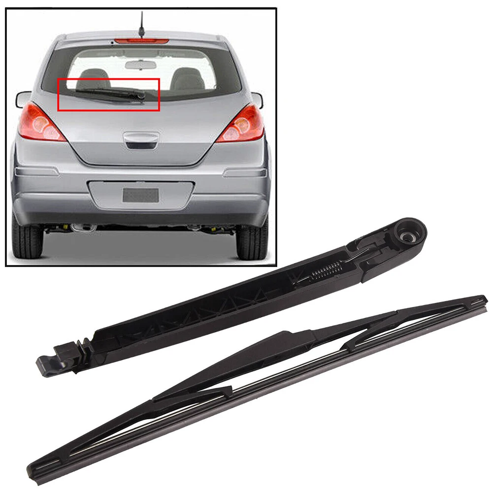 Set Rear Wiper Blade 28780EL000 Black Durable Easy Installation Plastic Replacement For Nissan Versa High Quality
Set Rear Wiper Blade 28780EL000 Black Durable Easy Installation Plastic Replacement For Nissan Versa High Quality