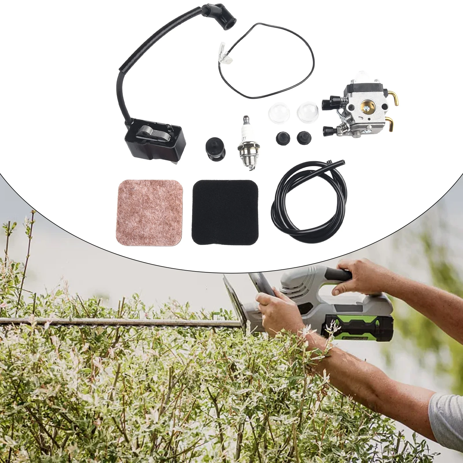 Ignition Coil Carburetor Fuel Filter Kit For STIHL Fs80R Fs85 Fs80 Hs80 Ht75 Hs75 Hs85 String Trimmer Power Tools Accessories
Ignition Coil Carburetor Fuel Filter Kit For STIHL Fs80R Fs85 Fs80 Hs80 Ht75 Hs75 Hs85 String Trimmer Power Tools Accessories