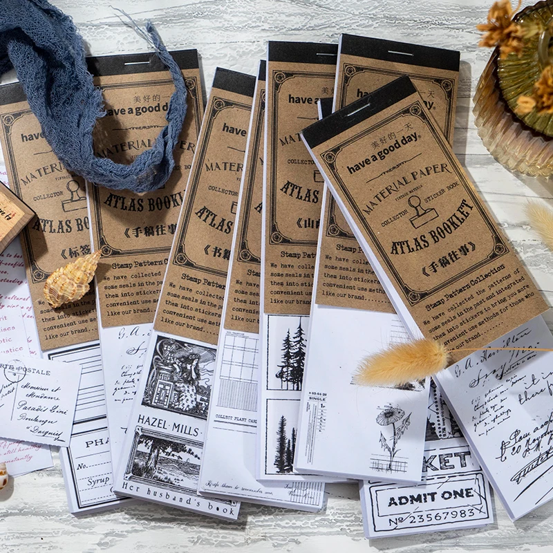 20Packs Wholesale Stickers Stuff ticket Paper Vintage Collection Handmade material Scrapbooking Base Deco Paper Supplies
20Packs Wholesale Stickers Stuff ticket Paper Vintage Collection Handmade material Scrapbooking Base Deco Paper Supplies