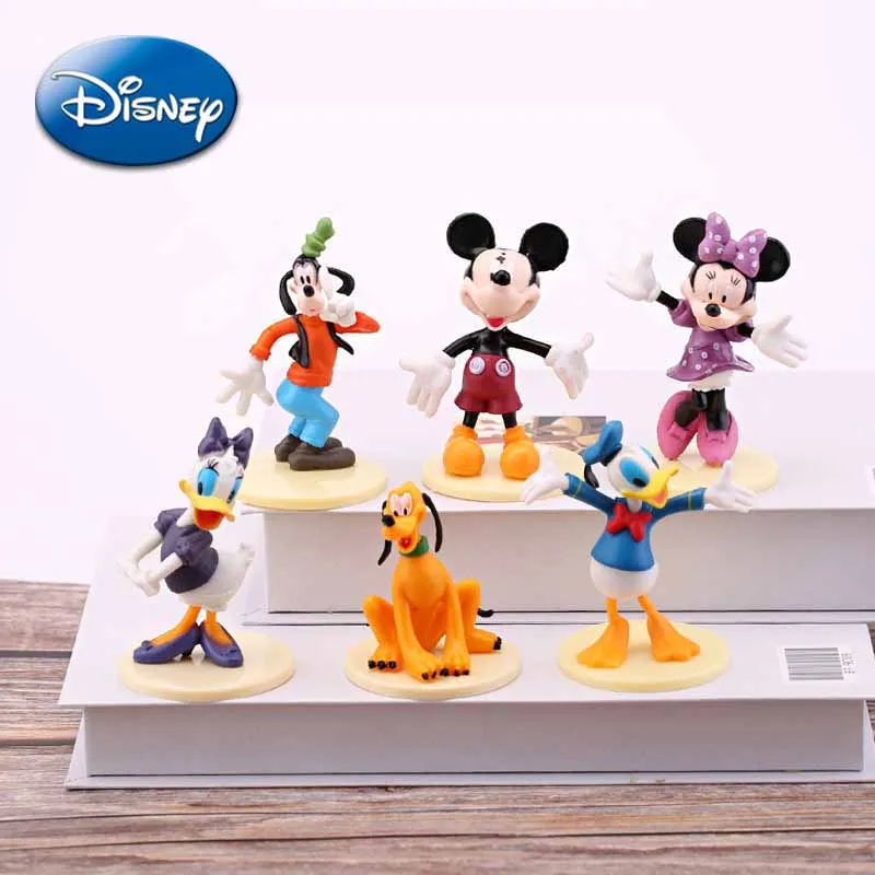 6pcs/set Disney Action Figure Doll Cartoon Anime Figures Mickey Mouse Minnie Donald Figurine Toy Car Decoration Children's Gifts
6pcs/set Disney Action Figure Doll Cartoon Anime Figures Mickey Mouse Minnie Donald Figurine Toy Car Decoration Children's Gifts