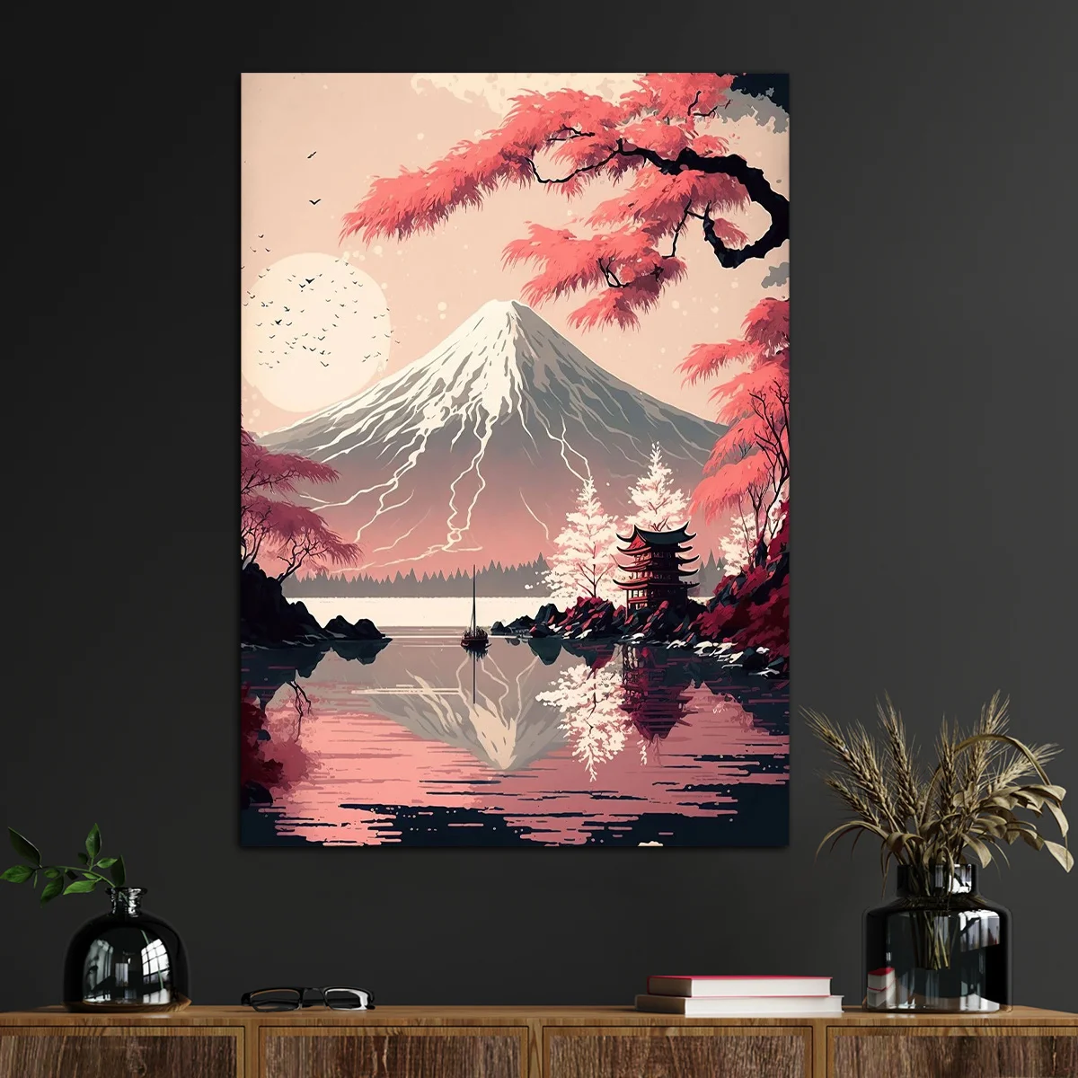 Japanese Pink Landscape Home Decor Canvas Wall Art Posters Wall Printed Living Room Bedroom Kitchen Office Cafe Decoration Gifts
Japanese Pink Landscape Home Decor Canvas Wall Art Posters Wall Printed Living Room Bedroom Kitchen Office Cafe Decoration Gifts