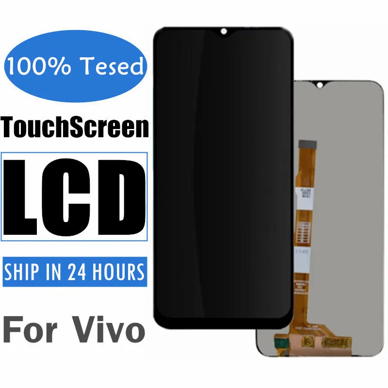 

Black Cellphone Complete LCD Screen For VIVO Y35 5G Mobile Phone TFT Display Panel TouchScreen Digitizer Repair Free Shipping