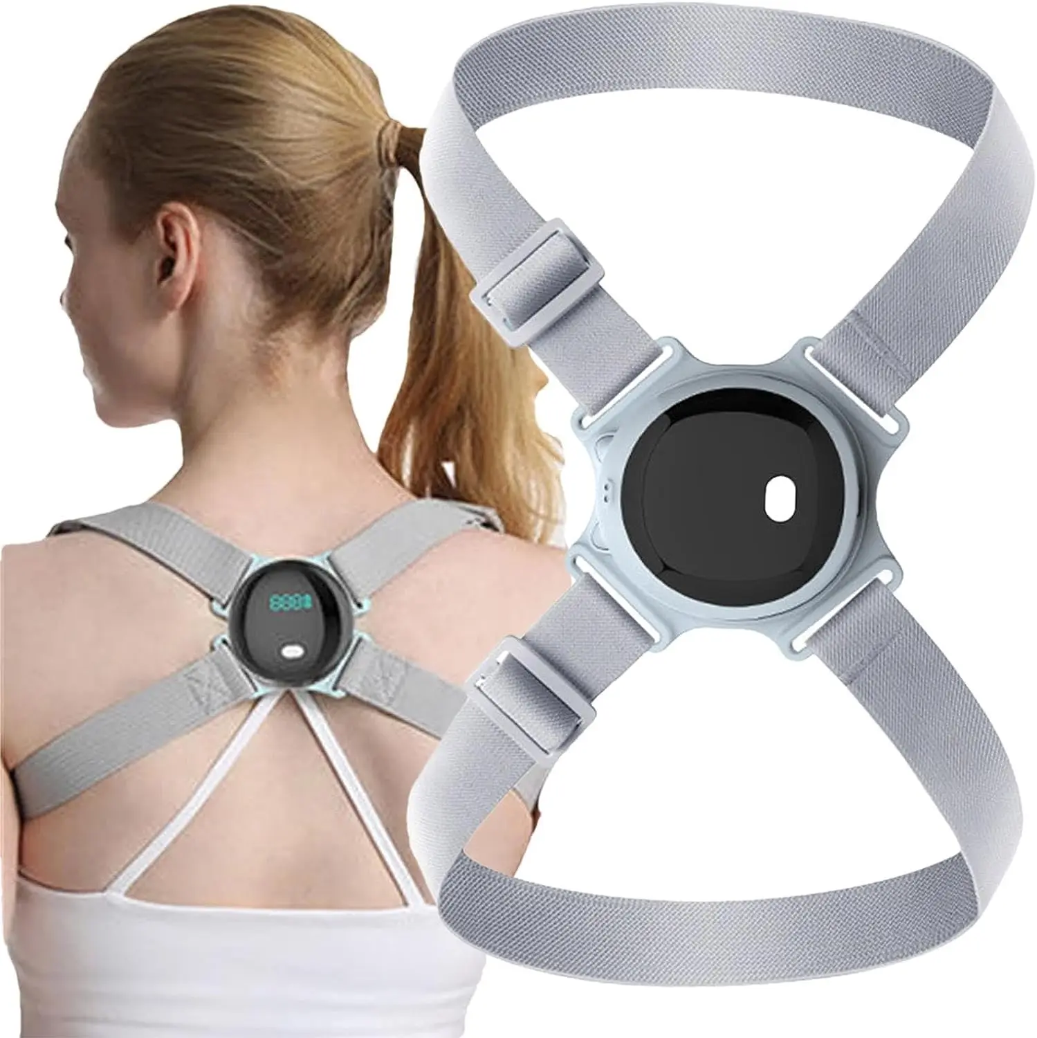 Smart Posture Corrector belt for kids Adult vibration LCD Display Back Adjustable Shoulder Strap Anti-off Back Protect Eyesight
Smart Posture Corrector belt for kids Adult vibration LCD Display Back Adjustable Shoulder Strap Anti-off Back Protect Eyesight