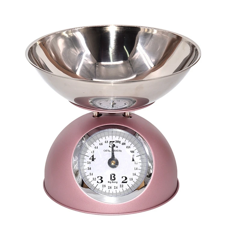 Mechanical Type Restaurant Kitchen Scale Food Weighing Home With Bowl Cooking Easy Read Accurate Retro Stainless Steel
Mechanical Type Restaurant Kitchen Scale Food Weighing Home With Bowl Cooking Easy Read Accurate Retro Stainless Steel