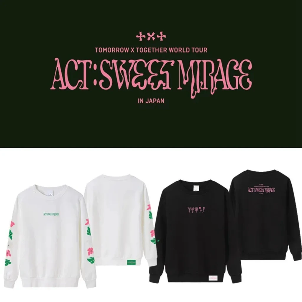 Kpop TXT с японского концерта ACT SWEET MIRAGE, пуловер цвета хаки с капюшоном, верхняя одежда для женщин и мужчин Tian Guozheng, светоотражающая серая толстовка Y2k
Kpop TXT с японского концерта ACT SWEET MIRAGE, пуловер цвета хаки с капюшоном, верхняя одежда для женщин и мужчин Tian Guozheng, светоотражающая серая толстовка Y2k