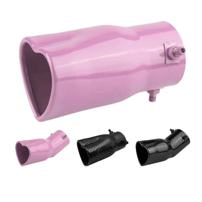 Car Exhaust Pipe Muffler Modified Accessories Heart Shaped 63mm Exhaust Silencer Fits Most Vehicles Replacement Exhaust Tail
Car Exhaust Pipe Muffler Modified Accessories Heart Shaped 63mm Exhaust Silencer Fits Most Vehicles Replacement Exhaust Tail