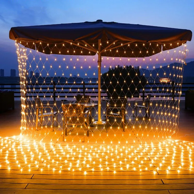 Multifunctions LED Net Lamp Outdoor Waterproof Fish Mesh String Lights Party Garden Christmas Festival Decoration Fairy Lights
Multifunctions LED Net Lamp Outdoor Waterproof Fish Mesh String Lights Party Garden Christmas Festival Decoration Fairy Lights