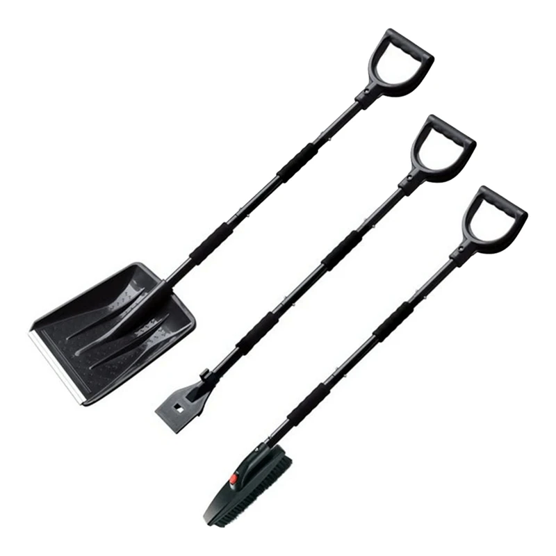 3-In-1 Snow Shovel Set Collapsible Snow Brush Scraper Winter Snow Removal Kit Car Ice Scraper Windshield Scraper
3-In-1 Snow Shovel Set Collapsible Snow Brush Scraper Winter Snow Removal Kit Car Ice Scraper Windshield Scraper