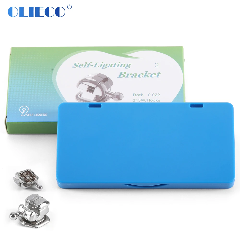 OLIECO Dental Orthodontic Brackets Half Spherical Self Ligating ROTH/MBT 0.022 345 Hook With Buccal Tubes Mesh Base Ortho Brace
OLIECO Dental Orthodontic Brackets Half Spherical Self Ligating ROTH/MBT 0.022 345 Hook With Buccal Tubes Mesh Base Ortho Brace