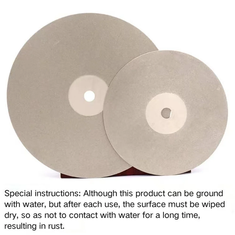 1Pc Diamond Grinding Disc Grinding Sheet 6" 150mm Hole 12.7 Sand Tray Diamond Coated Flat Lap Disc Jewelry Polish Grinding Wheel
1Pc Diamond Grinding Disc Grinding Sheet 6" 150mm Hole 12.7 Sand Tray Diamond Coated Flat Lap Disc Jewelry Polish Grinding Wheel