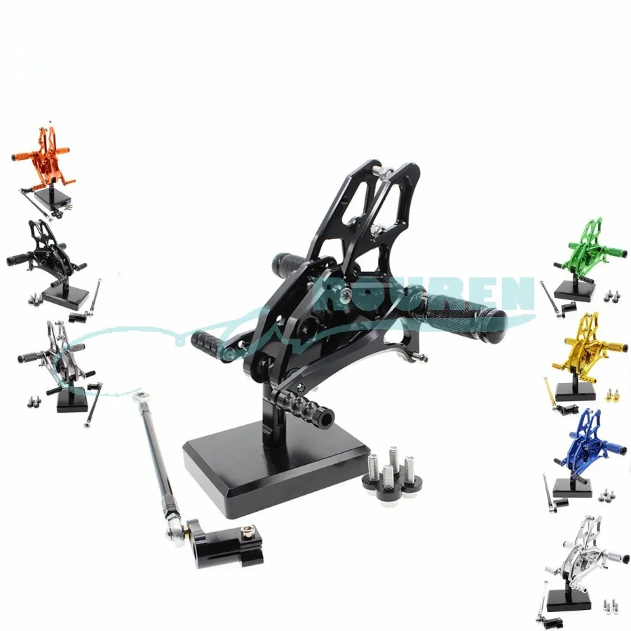 Rear Set Stand Footpegs Motorcycle Rearset Footrest Foot Pedal Pegs for Yamaha YZF R15 V2 YZF R150 2012-2017 Brake Shift Bracket
Rear Set Stand Footpegs Motorcycle Rearset Footrest Foot Pedal Pegs for Yamaha YZF R15 V2 YZF R150 2012-2017 Brake Shift Bracket
