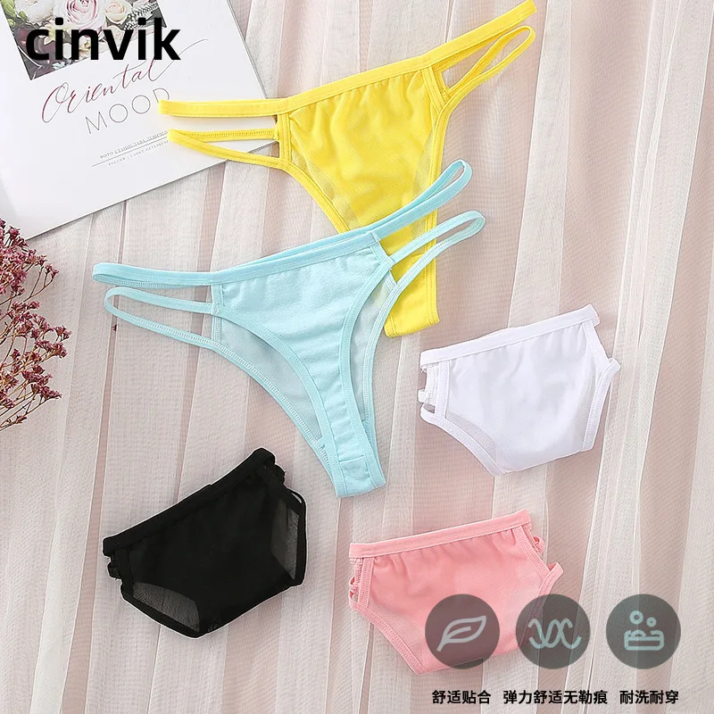 

Women Underwear Lingerie Cotton Sexy Mesh Breathable Traceless Low Waisted Mentrual Panties 투명 팬티 Tenu Sexy Lingerie Thong