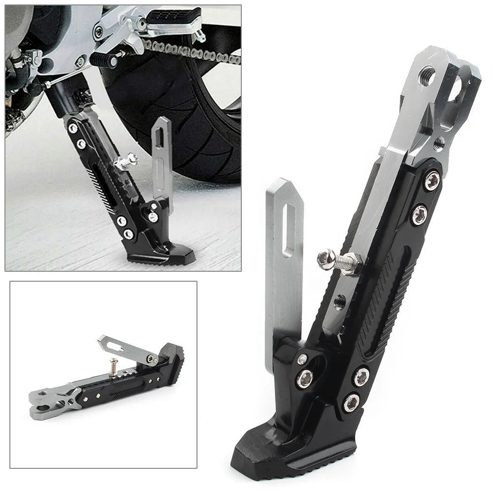 Titanium Motorcycle Non-slip Adjustable Kickstand Foot Side Support Stand Stainless steel
Titanium Motorcycle Non-slip Adjustable Kickstand Foot Side Support Stand Stainless steel