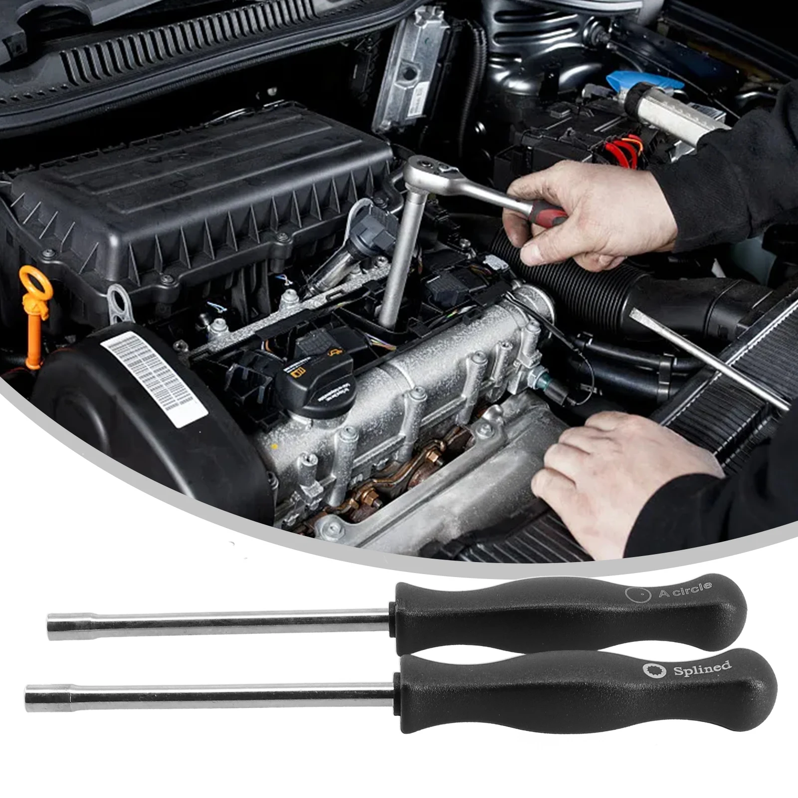 2Pcs 21-Teeth Splined + A-Circle Carburetor Adjustment Tool Screwdriver Kit For Hus qvarna 125, 135, 136, 137, 141, 142, 235, 23
2Pcs 21-Teeth Splined + A-Circle Carburetor Adjustment Tool Screwdriver Kit For Hus qvarna 125, 135, 136, 137, 141, 142, 235, 23